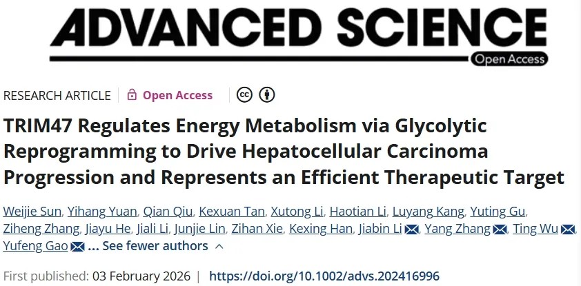 中外合作！安徽医科大学第一附属医院/美国哈佛医学院合作发文：改善肝癌治疗结果有前景的方法