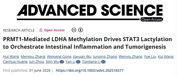 调节肠道炎症！山东第二医科大学/西交利物浦大学合作发文：有前景的炎症性肠病治疗靶点